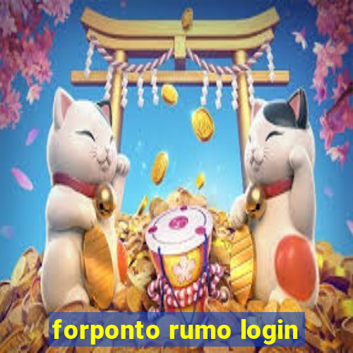 forponto rumo login